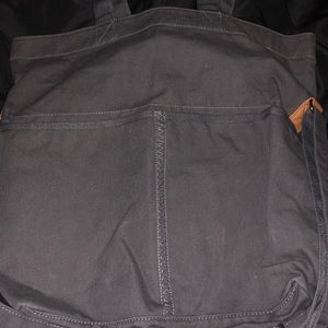 Retro metro fold over bag